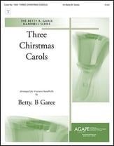 Three Christmas Carols Handbell sheet music cover